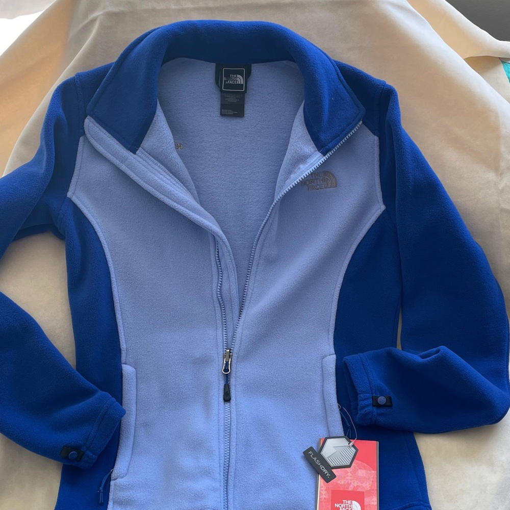 The North Face Blue and Light Purple Utility Jacket